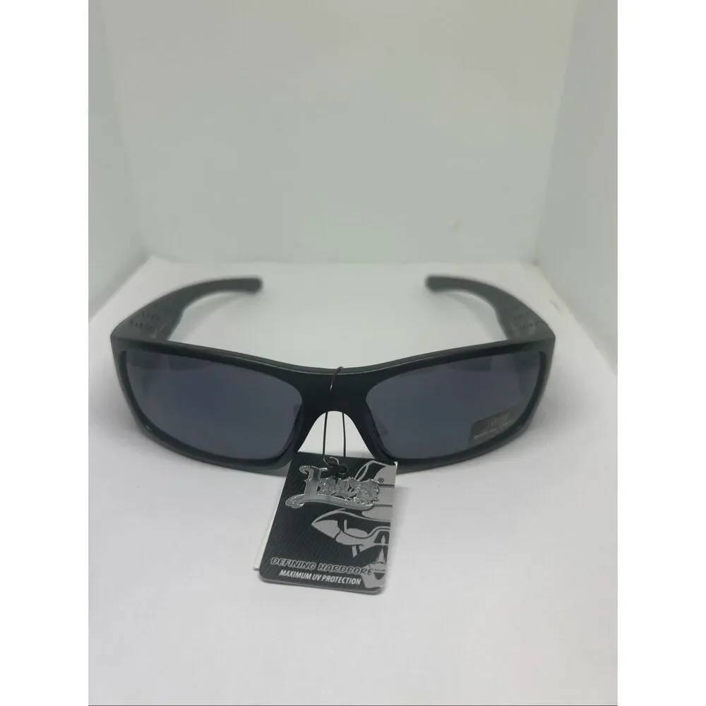 Locs Bandana Design Wraparound Matte Sunglasses UV400 – New